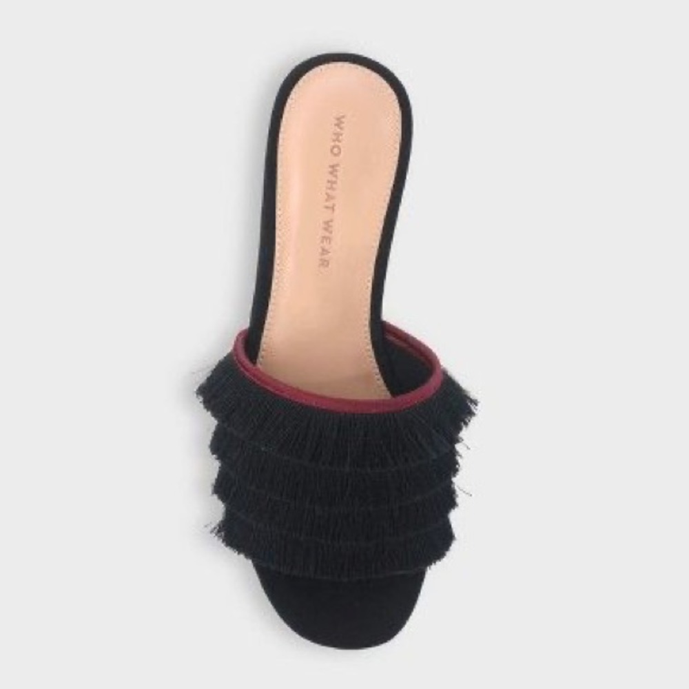 Who What Wear fringe sandals